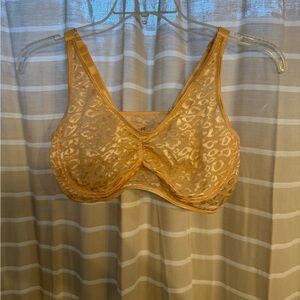 Ruby Ribbon leopard demiette Lace Bra